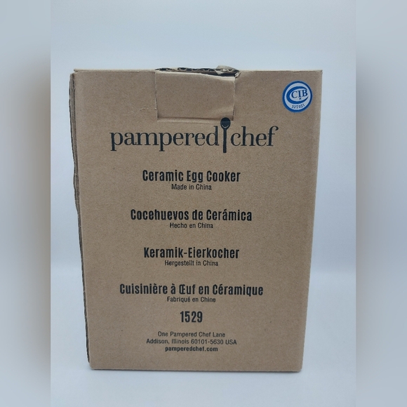 Pampered Chef Professional Ceramic Egg Cooker‎ Healthy Breakfast Microwave Safe - Picture 9 of 9